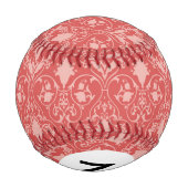 Balle De Baseball Papier peint Monogram Antique scroll (Dos)