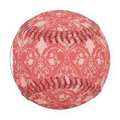 Balle De Baseball Papier peint Monogram Antique scroll (Devant)