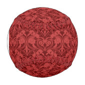 Balle De Baseball Papier peint rouge Monogramme (Devant)