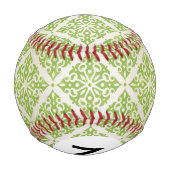 Balle De Baseball Papier peint Vintage Monogramme (Dos)