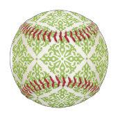 Balle De Baseball Papier peint Vintage Monogramme (Devant)