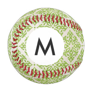 Balle De Baseball Papier peint Vintage Monogramme