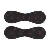 Balle De Baseball papillons aux contours roses noir Thunder_Cove (Panneaux)