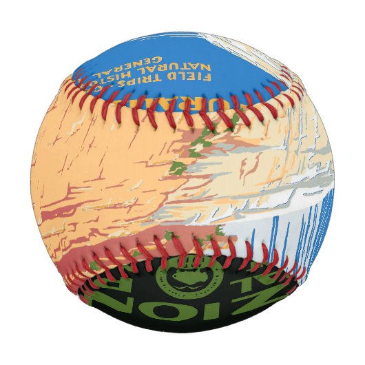 Balle De Baseball Parc national de Zion (Dos)