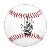 Balle De Baseball Parler À La Main (Dos)