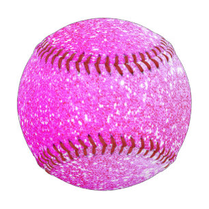 Balle De Baseball Parties scintillant violette