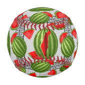 Balle De Baseball Pastèque Palestine - Slice (Dos)