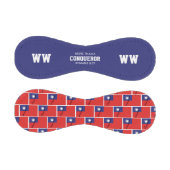 Balle De Baseball Patriotique PLUS QUE CONQUÉRANT DRAPEAU TAIWAN Per (Panneaux)