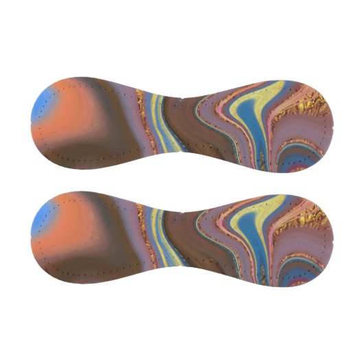 Balle De Baseball pattern abstract brown (Panneaux)