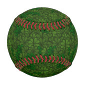 Balle De Baseball Pattern St Patrick (Dos)