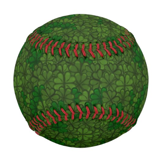 Balle De Baseball Pattern St Patrick (Dos)