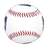 Balle De Baseball Pavillon de la Virginie (Dos)