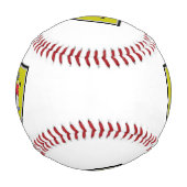 Balle De Baseball Pavillon du New Jersey de baseball (Devant)