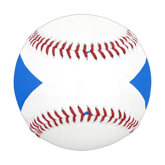 Balle De Baseball Pavillon écossais (Devant)