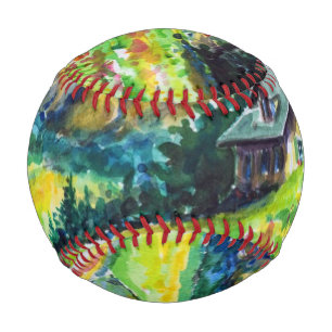 Balle De Baseball Paysage