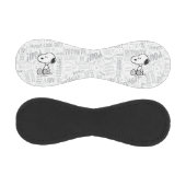 Balle De Baseball PEANUTS | Snoopy on Black White Comics (Panneaux)