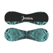 Balle De Baseball Peau de serpent bleu texturé (Panneaux)