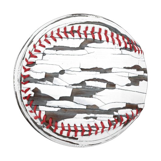 Balle De Baseball Peinture à peaux blanches (Devant Gauche)