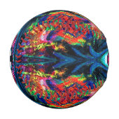 Balle De Baseball Peinture tordue et trompeuse (Devant Gauche)