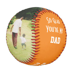Balle De Baseball PÈRE Photo Personnalisé VOUS ÊTES MON PÈRE