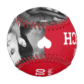 Balle De Baseball Perfect Catch Mariage Fiançailles Enregistrer la d (Dos)