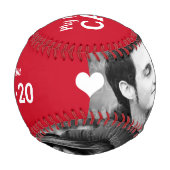 Balle De Baseball Perfect Catch Mariage Fiançailles Enregistrer la d (Devant)