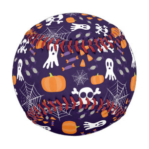 Balle De Baseball Personnages amusants et effrayants d'Halloween