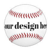 Balle De Baseball Personnalisé (Dos)