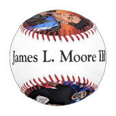Balle De Baseball Personnalisé (Dos)