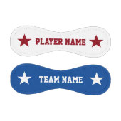 Balle De Baseball Personnalisé Star Player Équipe Noms rouge blanc b (Panneaux)