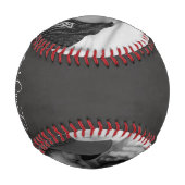 Balle De Baseball Personnalisé Votre Propre Texte Garder Baseball (Dos)