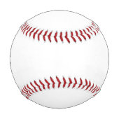 Balle de baseball personnalisée avec initiales du (Devant)
