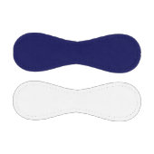 Balle De Baseball Personnaliser bleu bleu couleur solide marine (Panneaux)