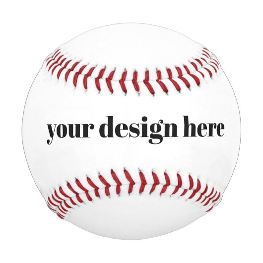 Balle De Baseball Personnaliser ou Customiser (Devant)