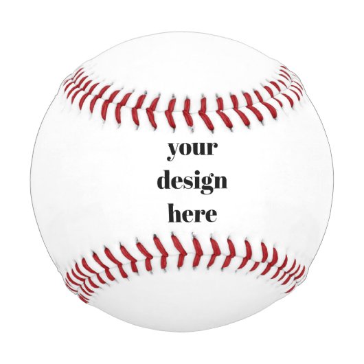Balle De Baseball Personnaliser ou Customiser (Devant)