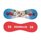 Balle De Baseball Personnaliser rouge | Baseball blanc (Panneaux)