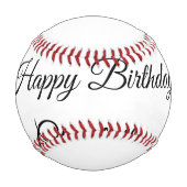 BALLE DE BASEBALL PETIT ANNIVERSAIRE DE CUTIE (Dos)