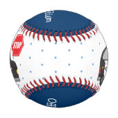 Balle De Baseball Petit Garçon policier et voiture (Devant)