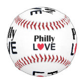 Balle De Baseball Philly Love (Dos)