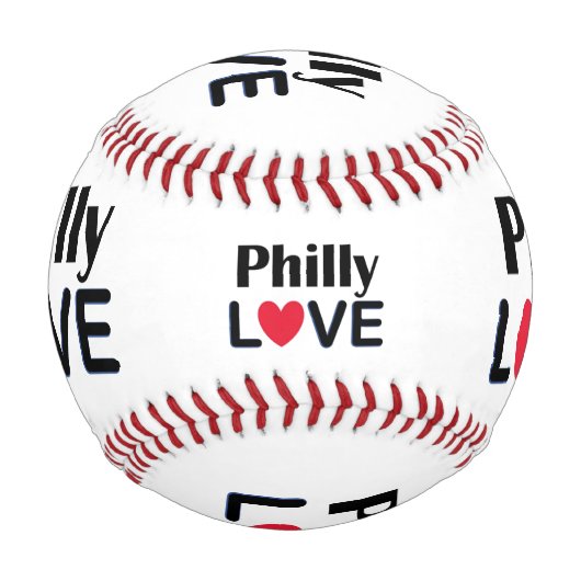 Balle De Baseball Philly Love (Dos)