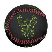 Balle De Baseball Phoenix vert se lève sur le noir (Devant Gauche)