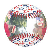 Balle De Baseball Photo américaine (Dos)