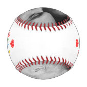 Balle De Baseball Photo-cadeau Best Daddy Ever (Dos)
