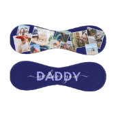 Balle De Baseball Photo Collage Daddy moderne 'We Love You' (Panneaux)