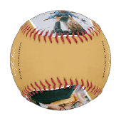 Balle De Baseball Photo Collage de 1ère Fête des pères (Devant)