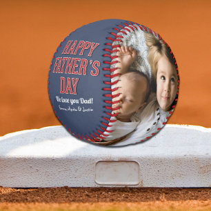 Balle De Baseball Photo Collage Happy Fête des pères