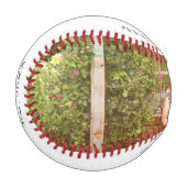 Balle De Baseball Photo de famille Père et bébé (Devant Gauche)