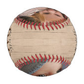 Balle De Baseball Photo de Rustic Stepped Up Dad 2 (Dos)