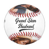 Balle De Baseball Photo du meilleur mari (Devant)