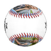 Balle De Baseball Photo du meilleur mari de Valentine (Dos)